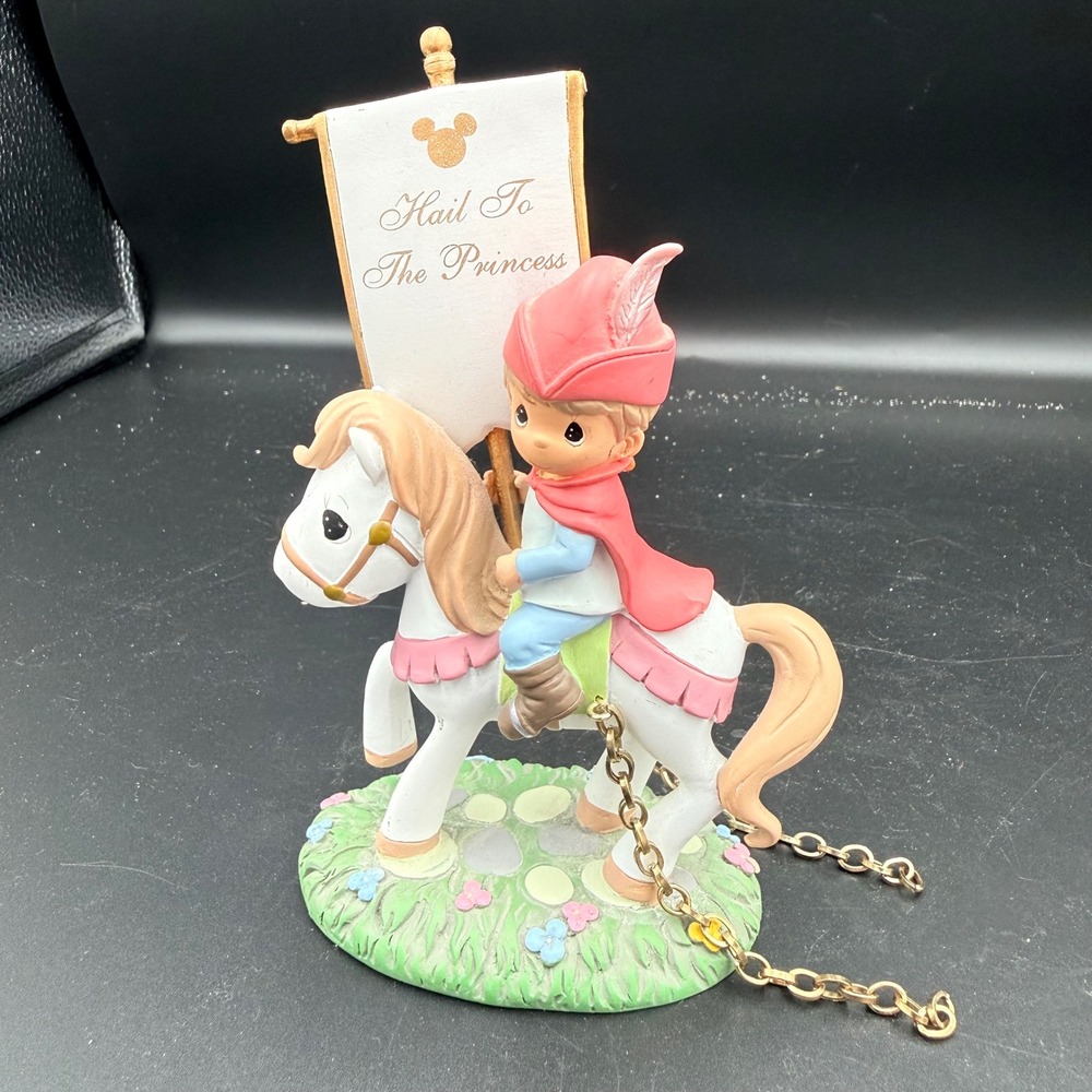 Precious Moments Disney Showcase Hail To The Princess Prince Horse 104402 2010